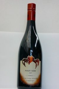 Crab Farm Winery Pinot Noir （ｸﾗﾌﾞ ﾌｧｰﾑ ﾜｲﾅﾘｰ ﾋﾟﾉ･ﾜｰﾙ）