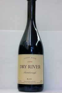 Dry River Pinot Noir (ﾄﾞﾗｲﾘﾊﾞｰ ﾋﾟﾉ･ﾉﾜｰﾙ）