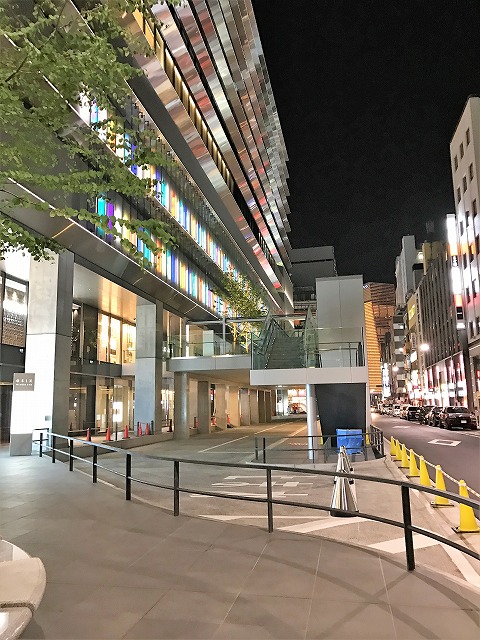 Ginza Six 裏通り